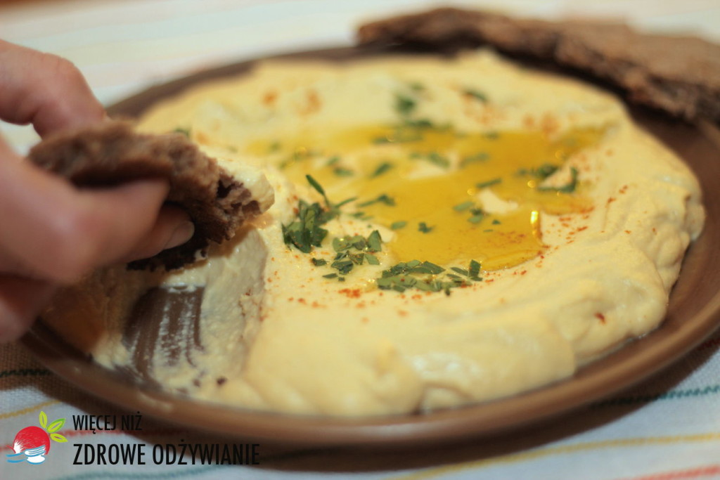 Kremowy hummus - bez sody