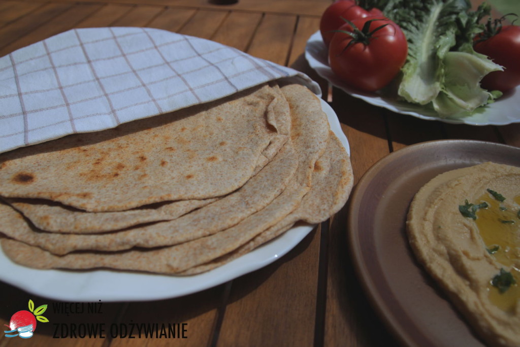 Pełnoziarnista tortilla