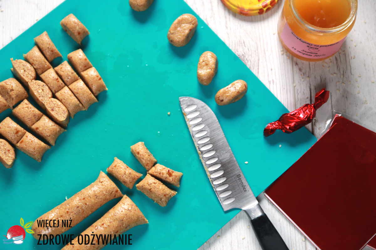 Toffiki - cukierki sezamowe z 3 składników Toffiki - cukierki sezamowe z 3 składników